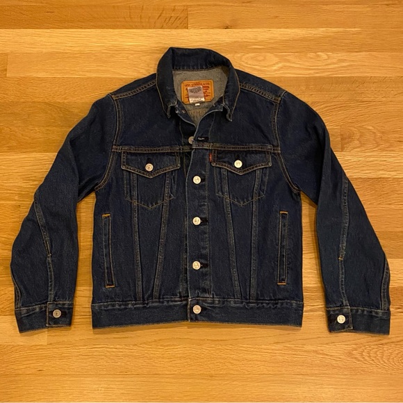 Levi's 57511 Trucker Denim Jacket Standard Fit Original / Womens Size M - Picture 2 of 13